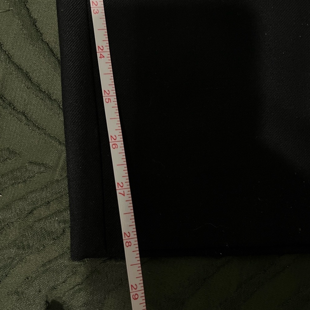 Zadig & Voltaire woman's trouser pants color black size 36 - Picture 7 of 8